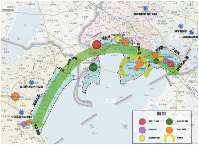 全新规划！约500平方公里！无锡太湖湾科创带来了！